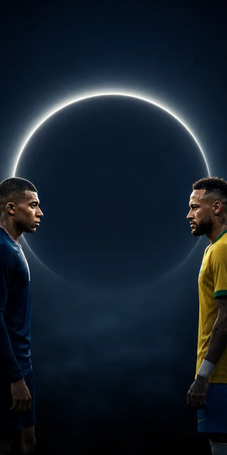 Face to Face. Skill vs Flair. No Words Needed - Football 4K wallpaper for desktop and mobile - Pixbee