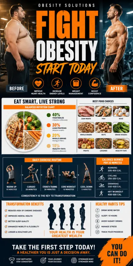 Fight Obesity, Start Today 4K wallpaper for desktop and mobile - Pixbee