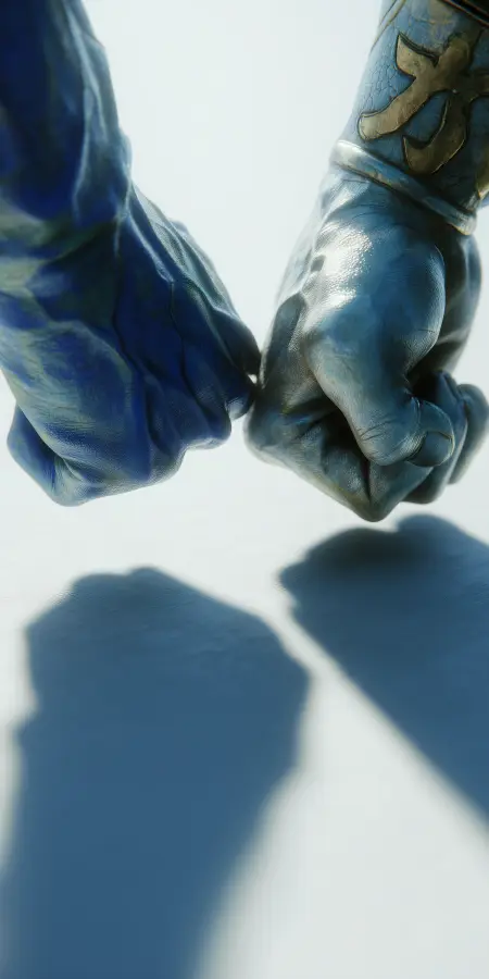Fist of Honor and Brotherhood 4K wallpaper for desktop and mobile - Pixbee