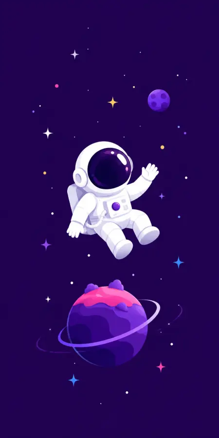 Floating through galaxies like a dream 🚀✨🌌 4K wallpaper for desktop and mobile - Pixbee