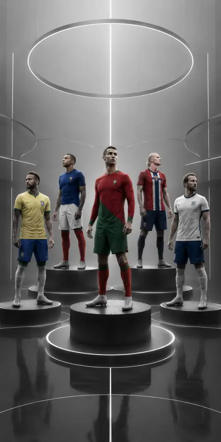 Football Legends United Rise 4K wallpaper for desktop and mobile - Pixbee