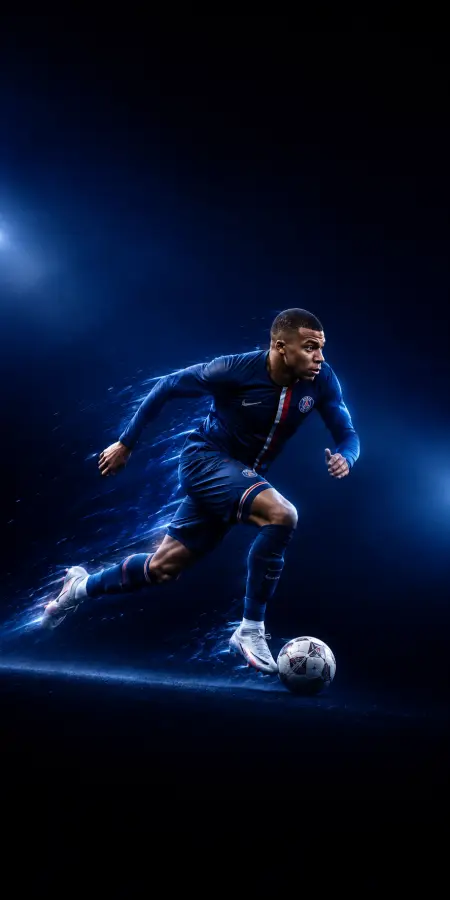 Football Speed Unleashed 4K wallpaper for desktop and mobile - Pixbee