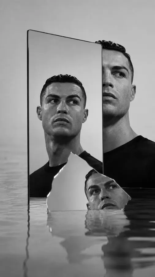 Fragments Of A Champion 🪞⚡ - Cristiano ronaldo 4K wallpaper for desktop and mobile - Pixbee