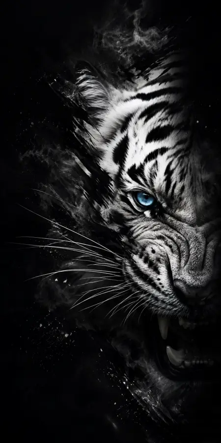Frozen Eye Of Fury 4K wallpaper for desktop and mobile - Pixbee