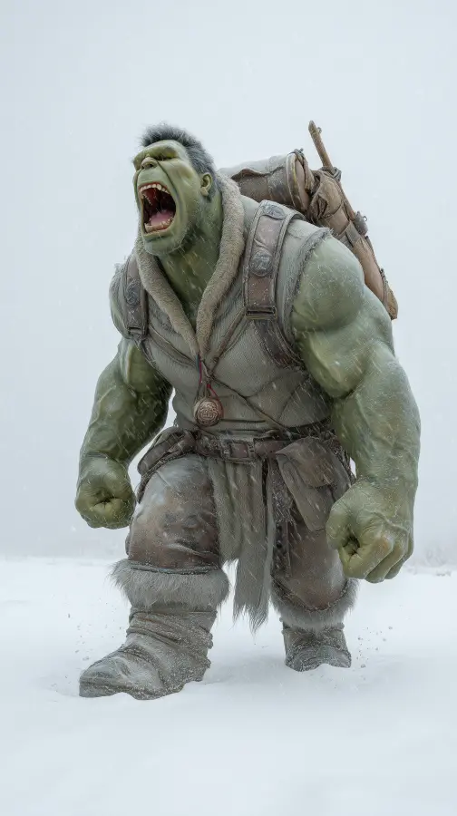 Frozen Rage Survival Beast - Hulk 4K wallpaper for desktop and mobile - Pixbee