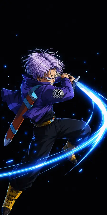 Future Trunks — The Sword of Hope 4K wallpaper for desktop and mobile - Pixbee