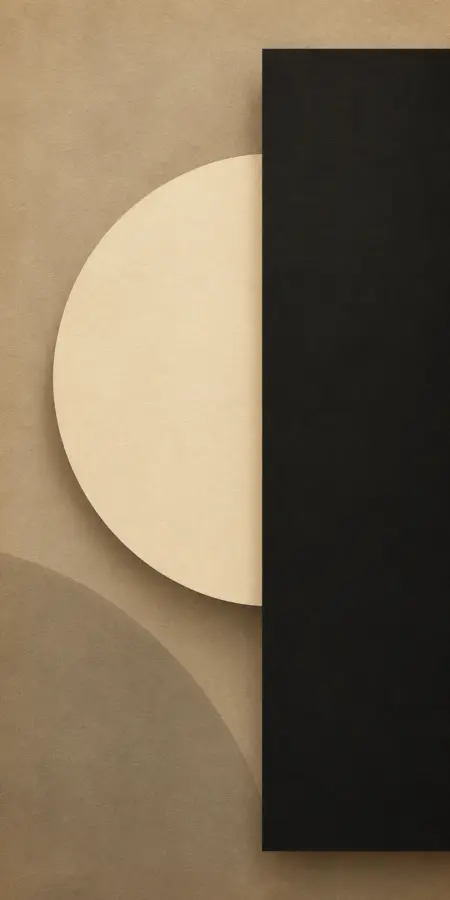 “Geometry Wrapped in Silence.” 4K wallpaper for desktop and mobile - Pixbee