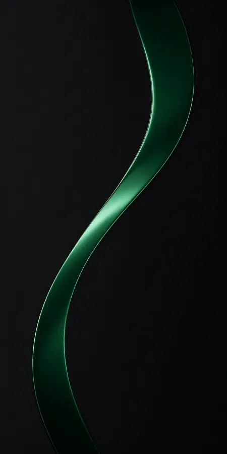 Glossy Dark Green Curve Dark — iphone wallpapers phone wallpaper