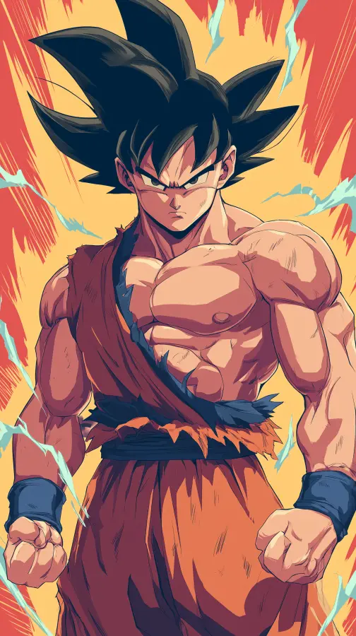 Goku base 4K wallpaper for desktop and mobile - Pixbee