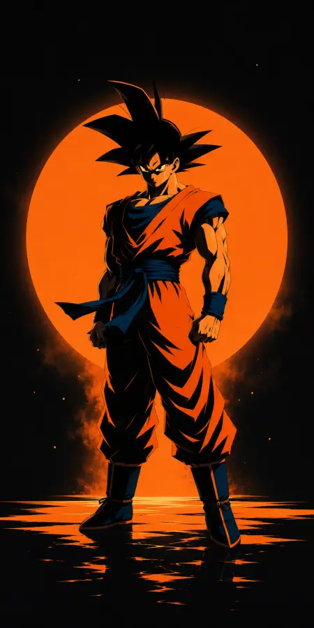 “Goku — The Saiyan Warrior of Light.” 4K wallpaper for desktop and mobile - Pixbee