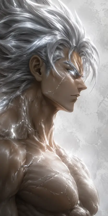 Goku Ultra Instinct Side Profile Face Wallpaper 4K wallpaper for desktop and mobile - Pixbee