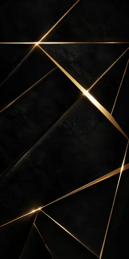 Golden Lines Through Darkness 4K wallpaper for desktop and mobile - Pixbee