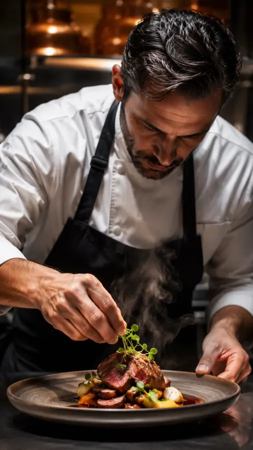 “Great cooking isn’t just skill — it’s passion served on a plate.” 4K wallpaper for desktop and mobile - Pixbee
