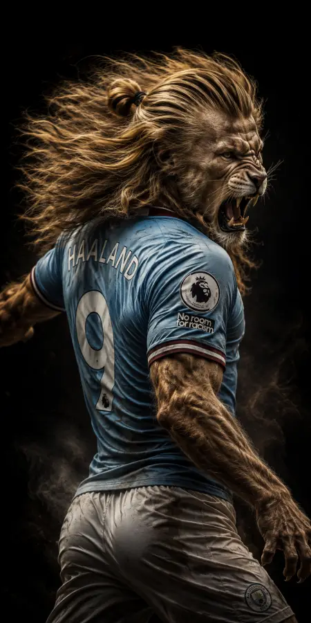 Haaland Football Soccer Predator 4K wallpaper for desktop and mobile - Pixbee