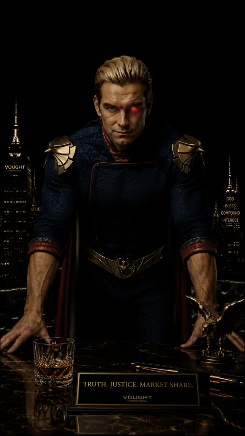 Homelander — CEO of Fear & False Hope 🩸⚡ 4K wallpaper for desktop and mobile - Pixbee