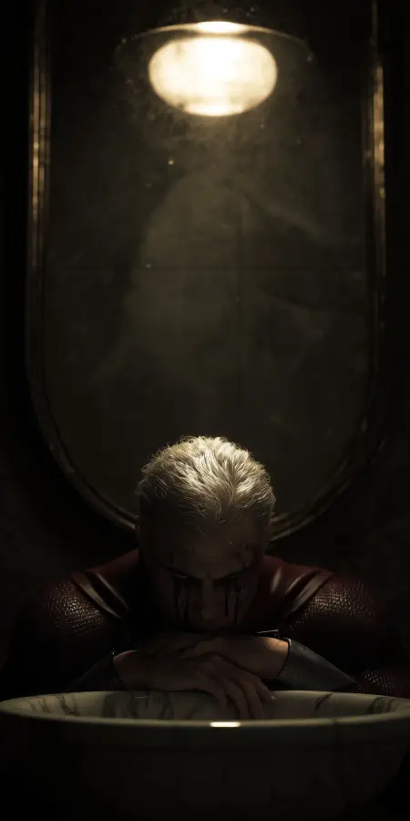 Homelander Dark Reflection 4K wallpaper for desktop and mobile - Pixbee