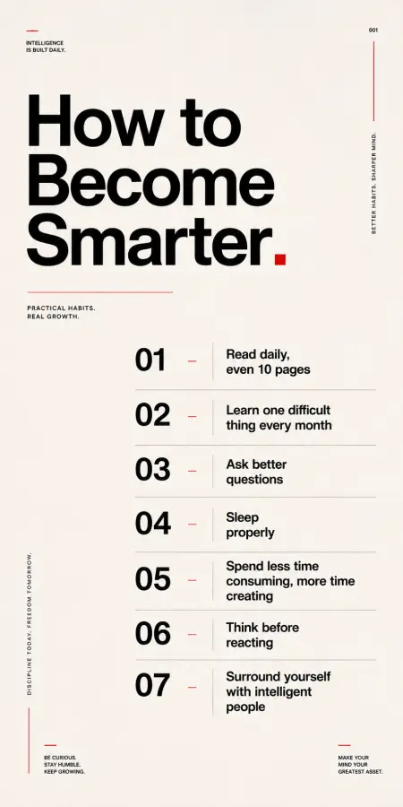 How To Become Smarter 4K wallpaper for desktop and mobile - Pixbee