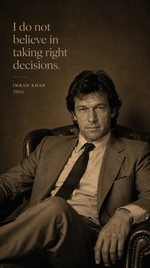 Imran Khan — A Mind That Creates Its Own Destiny 4K wallpaper for desktop and mobile - Pixbee