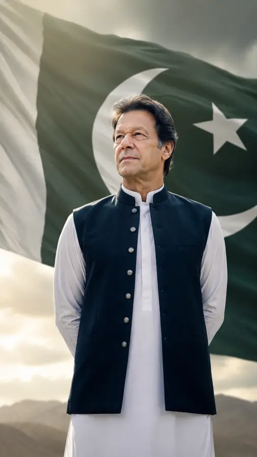 Imran Khan — A Symbol of Resolve. 4K wallpaper for desktop and mobile - Pixbee