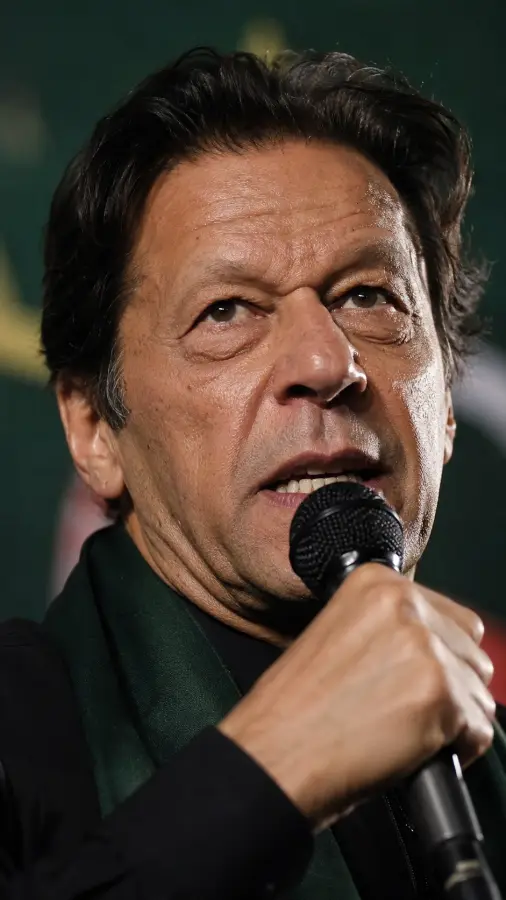 Imran Khan — A Voice That Ignited Hope in Millions 4K wallpaper for desktop and mobile - Pixbee