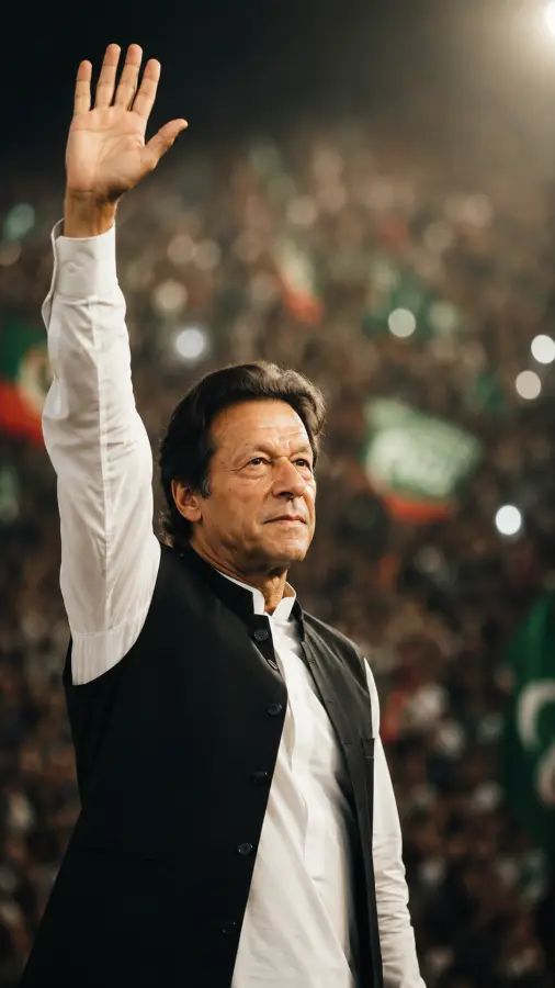 Imran Khan — The Leader 4K wallpaper for desktop and mobile - Pixbee