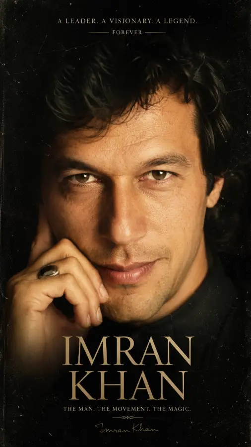 Imran Khan — The Man, The Movement, The Legacy 4K wallpaper for desktop and mobile - Pixbee