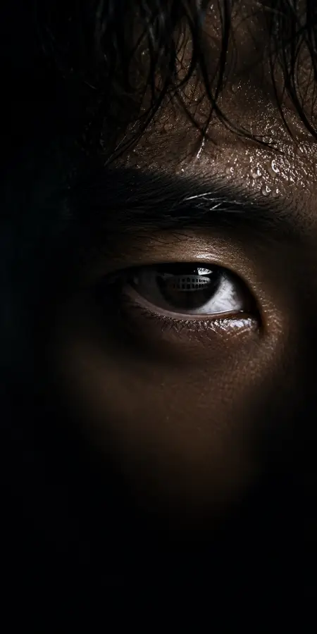 Intense Eye Close Up Reflection Shot — football phone wallpaper
