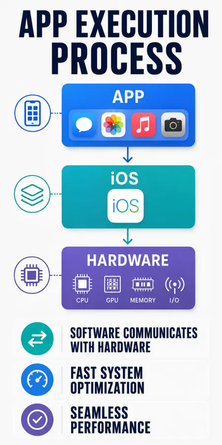 iOS App Execution Process 4K wallpaper for desktop and mobile - Pixbee