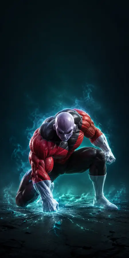 Jiren — Frostquake Landing Pose 4K wallpaper for desktop and mobile - Pixbee