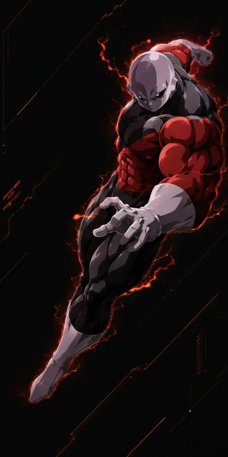 Jiren — Inferno Dominion Form 4K wallpaper for desktop and mobile - Pixbee