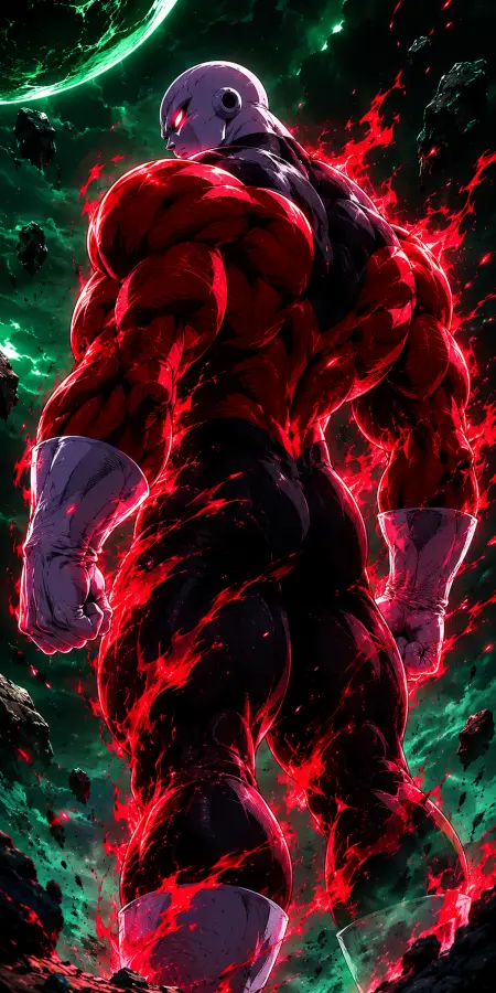 Jiren The Crimson Overlord 4K wallpaper for desktop and mobile - Pixbee