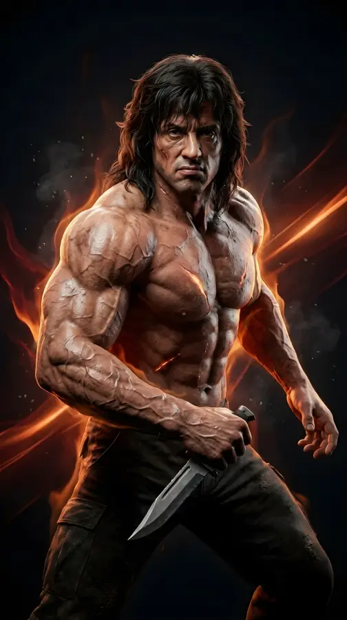 John Rambo 4K wallpaper for desktop and mobile - Pixbee