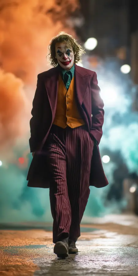 Joker Aura 4K wallpaper for desktop and mobile - Pixbee