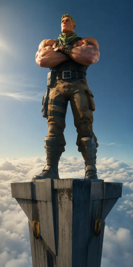 Jonesy Standing Proud Above The Clouds 4K wallpaper for desktop and mobile - Pixbee