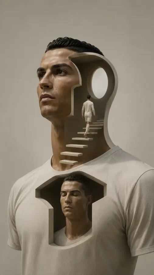 Journey Through The Inner Self - Cristiano ronaldo 4K wallpaper for desktop and mobile - Pixbee