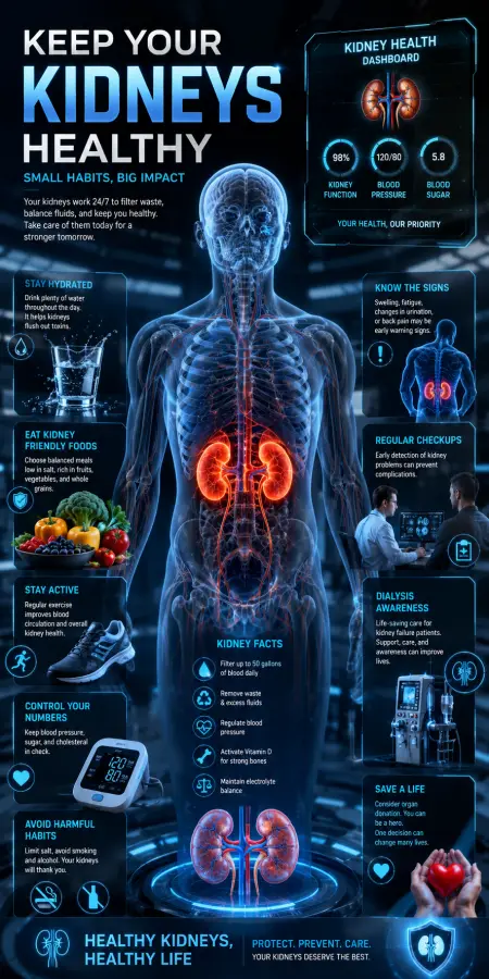 Keep Your Kidneys Healthy 4K wallpaper for desktop and mobile - Pixbee