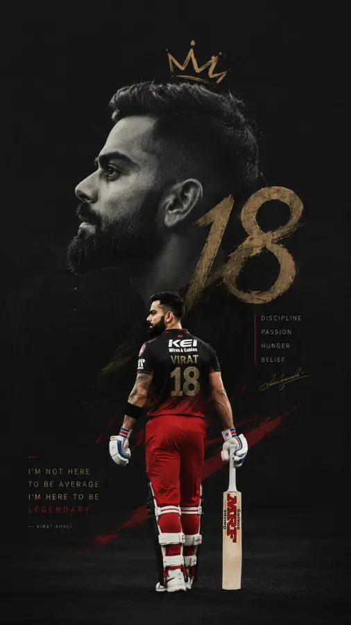 King Kohli — Discipline, passion, and greatness stitched into one legend. 4K wallpaper for desktop and mobile - Pixbee
