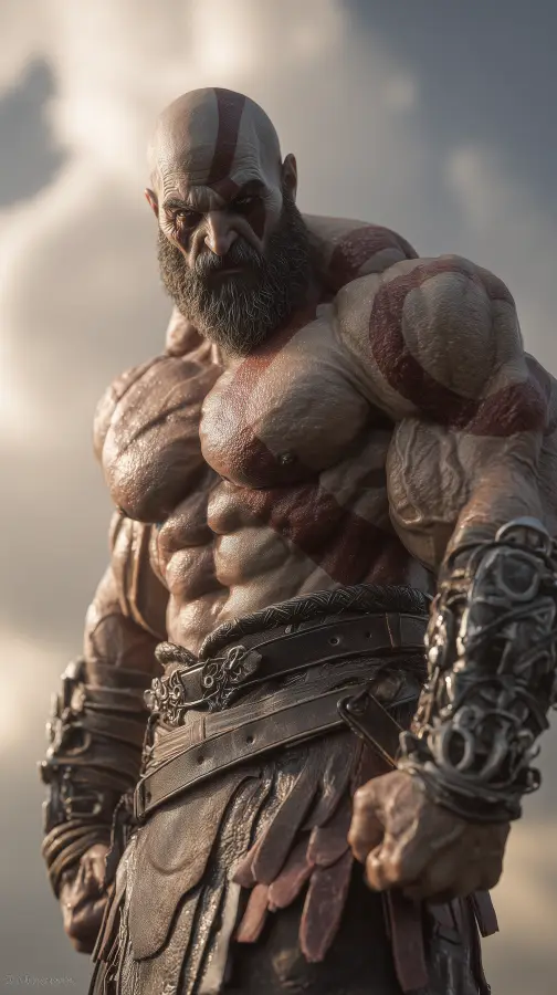 Kratos - God of War 4K wallpaper for desktop and mobile - Pixbee