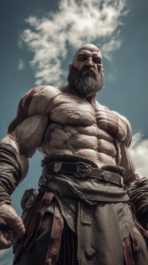 Kratos 4K wallpaper for desktop and mobile - Pixbee