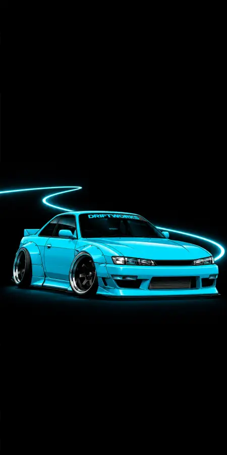 "Low. Loud. Limitless." 💙⚡🏁 - Cars 4K wallpaper for desktop and mobile - Pixbee