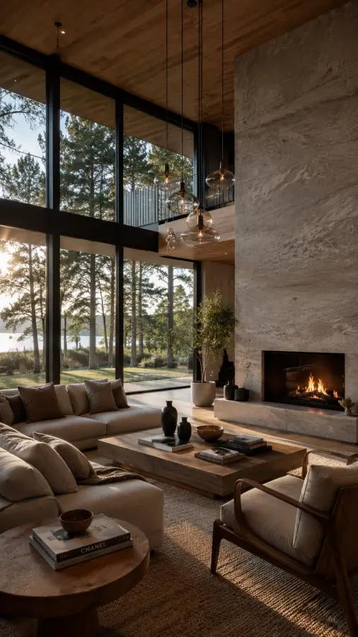 “Luxury isn’t loud — it’s peace, space, and mornings that feel this calm.” 4K wallpaper for desktop and mobile - Pixbee