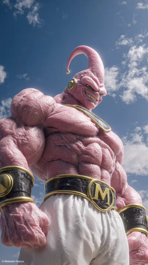 Majin buu 4K wallpaper for desktop and mobile - Pixbee