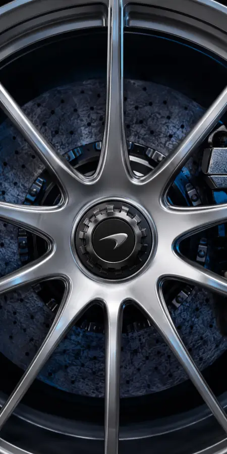 Mclaren Wheel Rim Close Up View — cars phone wallpaper