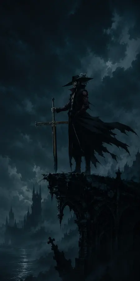Mihawk Dark Dominion 4K wallpaper for desktop and mobile - Pixbee