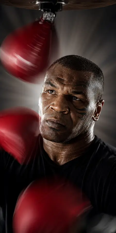 Mike Tyson Speed Bag Training — iphone wallpapers phone wallpaper