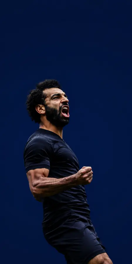 Mohamed Salah — Hunger Creates Legends. 4K wallpaper for desktop and mobile - Pixbee