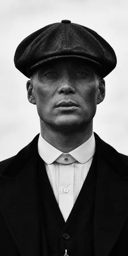 Monochromatic Face Portrait Of Man Wearing Cap 4K wallpaper for desktop and mobile - Pixbee