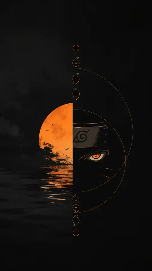Naruto Uzumaki — Between Light and Darkness 🌑🔥 4K wallpaper for desktop and mobile - Pixbee