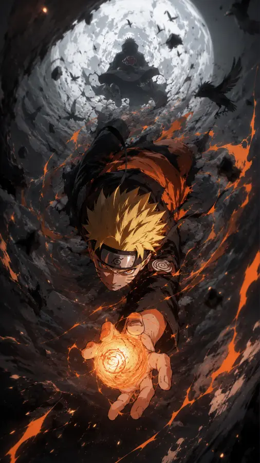 Naruto Uzumaki — The Rise of the Rasengan ⚡🔥 4K wallpaper for desktop and mobile - Pixbee