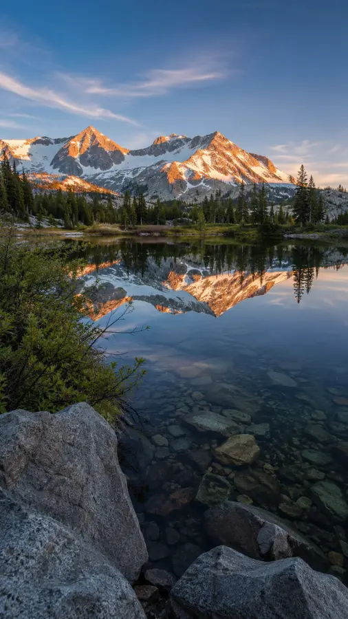 “Nature’s mirror never lies.” 4K wallpaper for desktop and mobile - Pixbee